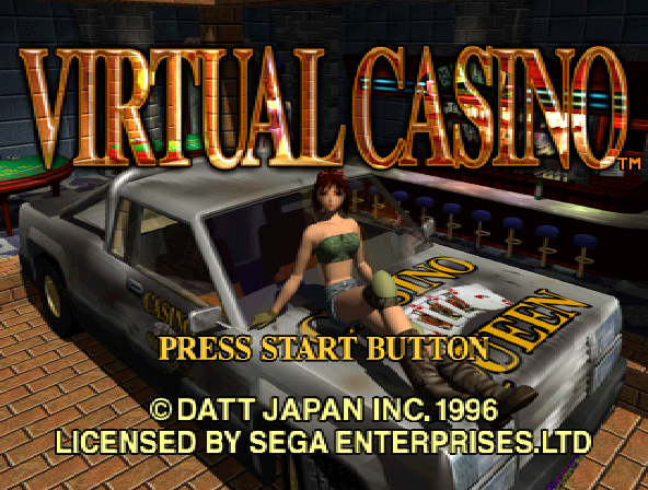 Virtual Casino Title Screen